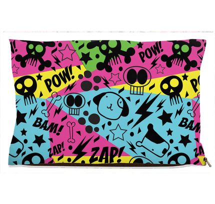Graffiti Dog Bed-1