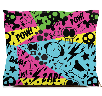 Graffiti Dog Bed-5