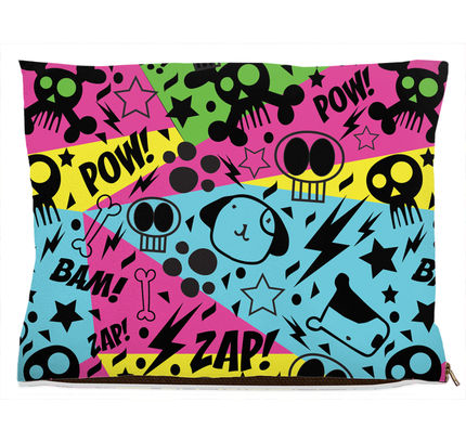 Graffiti Dog Bed-3