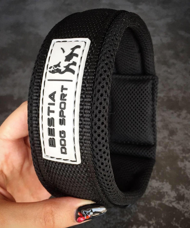 BESTIA DOG SPORT FAST RELEASE COLLAR BLACK