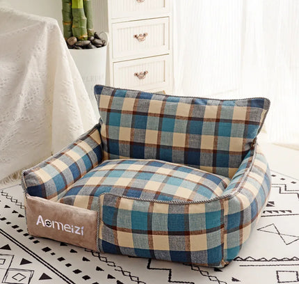 Big Dog Bed Removable Pet Sofa Bed For Small Medium Big Dogs Washable Cat House Mats Soft Pet Sleeping Beds Dog Accessories-7