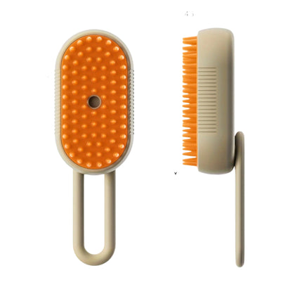 3-in-1 Rechargeable Steam Pet Brush for Cats & Dogs-0