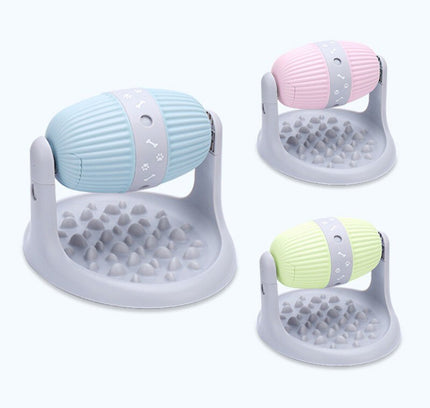 Interactive Tumbler Cat Toys Funny Pet Cylindrical Roller Leakage Food Container Cat Slow Leaking Food Puppy IQ Training Toys-0