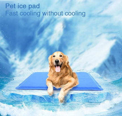 Summer Dog Cooling Mat Pet Ice Pad Teddy Mattress Pet Cool Mat Bed Cat Cushion Keep Cool Pet Dog Cooling Mat Pet Supplies XS-XL-0