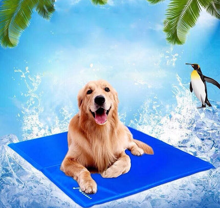 Summer Dog Cooling Mat Pet Ice Pad Teddy Mattress Pet Cool Mat Bed Cat Cushion Keep Cool Pet Dog Cooling Mat Pet Supplies XS-XL-3
