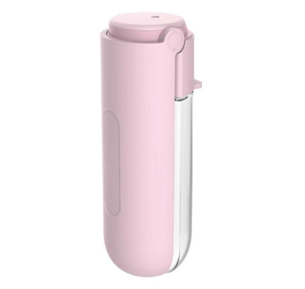 420ML Dog Water Bottle Portable Plastic Pet Feeder Food Container Outdoor Walking Travel Pet Drinking Water Feeder