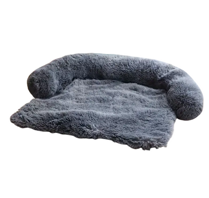 Pet Plush Sofa Bed with Neck Cushion