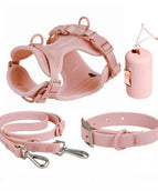 Rosafarbenes vierteiliges Set