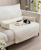 Haustierunterlage Beige mit Kissen