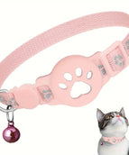 Halsband Rosa Weiß Locator