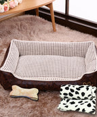 Beige Decke Knochen