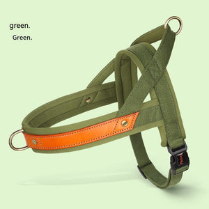 Dog's Straps Harnais pour chien avec corde de maintien à la main, style gilet, laisse Jarre Aero Bull Dog