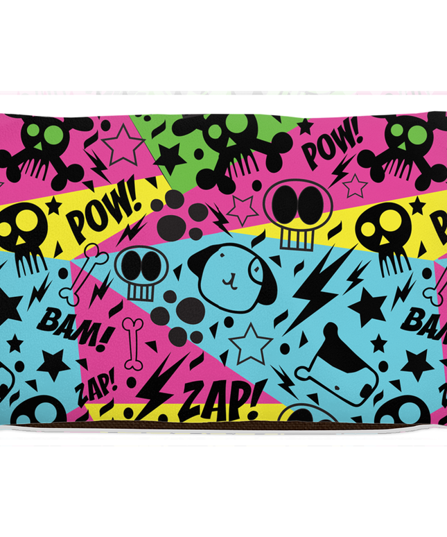 Graffiti Dog Bed-1