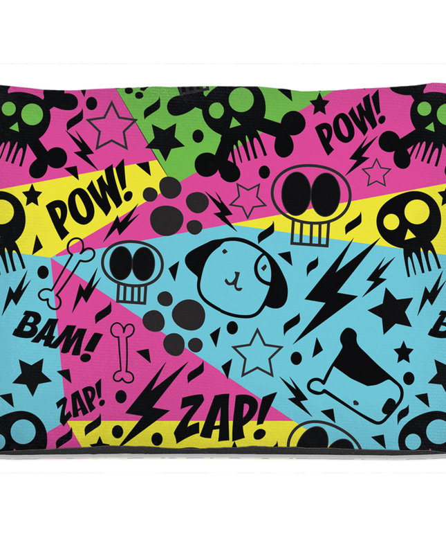 Graffiti Dog Bed-2