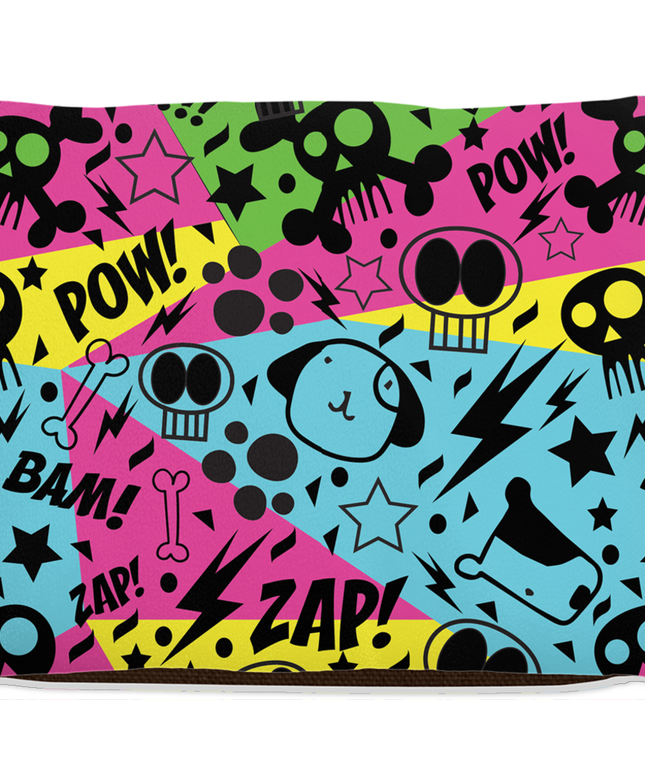 Graffiti Dog Bed-5