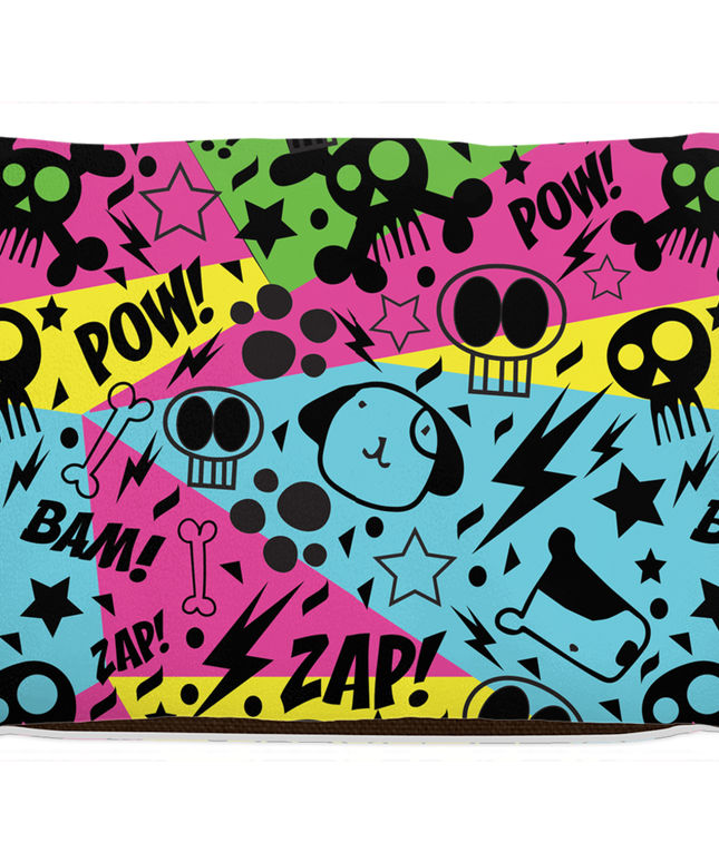 Graffiti Dog Bed-3