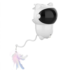 Jouet Laser Intelligent Pour Chat Avec Vis Robuste Jouets Automatiques À Mouvement Aléatoire Pour Chats Chatons Chiens Point Rouge Pour Exercice