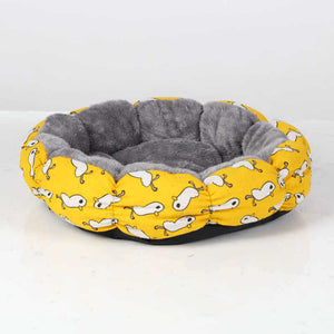 Cat Bed Lits pour chats d'intérieur Lit donut apaisant pour chiot et chaton Lit moelleux rond pour petits et moyens chiens et chats