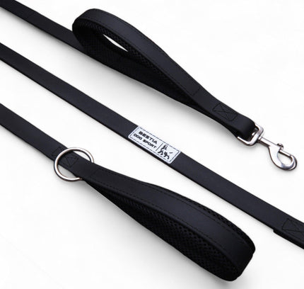 BESTIA DOG SPORT dual handle leash black-0