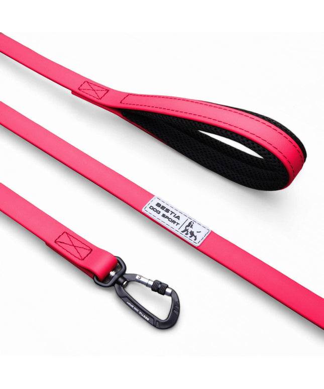 BESTIA DOG SPORT TACTICAL LEASH NEON PINK-0