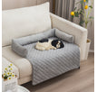Mit Kissen Pet Pad Hellgrau / 90x90cm