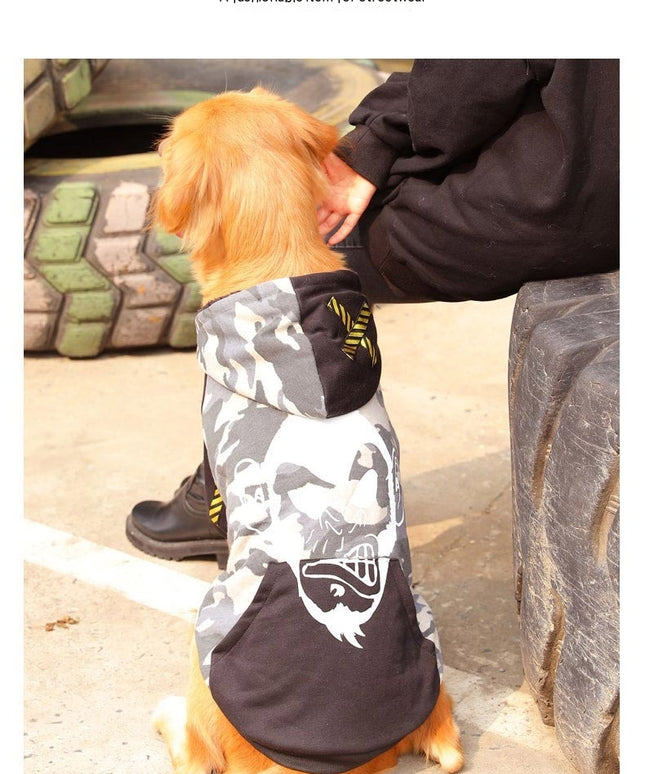 Pet Winter Thickening Large Dog Clothes Sweater