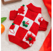 Red Plaid Sweater / XS