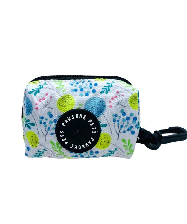 WASTE BAG HOLDER-SKY BLUE FLORAL-2
