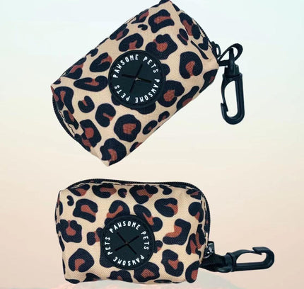 WASTE BAG HOLDER-LEOPARD-1
