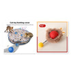 Plush Cat Ball Red Set