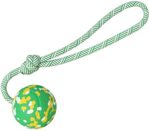 Dog Ball Sur Corde Jouet Pour Chien Moyen Petit Chien Interactif Naturel Caoutchouc Solide Balle Sur Corde Jouet Chien Ramasser Tirer Lancer Jouet Balle Jouets