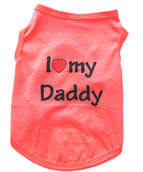 Orange Liebe Papa