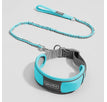 Wasserblau / Halsband-Leinen-Set / Größe