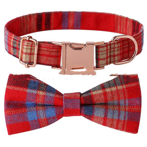 Pet Bow Collier pour Chien Boucle Métallique