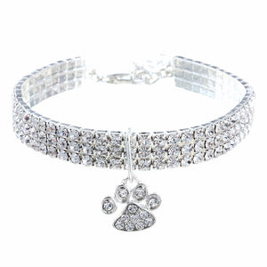 Pet Collar Avec Diamants, Fournitures Pour Chats Et Chiens Multicolores, Griffes De Chat, Collier Élastique Pour Chats Et Chiens Bijoux