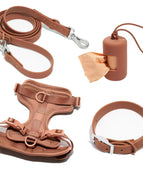 Braunes vierteiliges Set