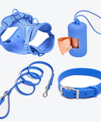 Mondlichtblaues vierteiliges Set