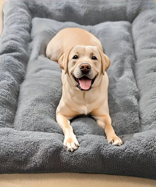 Extra-Large Plush Dog Sofa Bed with Non-Slip Base