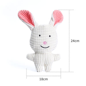 Cute jouets en peluche en forme d'animaux pour petits et grands chiens, jouet couineur pour chiots, jouets à mâcher résistants aux morsures, accessoires pour chiens, fournitures pour animaux de compagnie