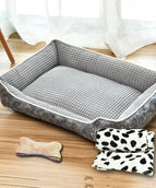 Graue Decke Knochen