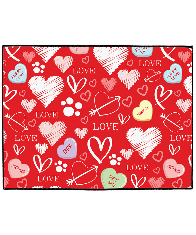 Puppy Love Dog Mat-0