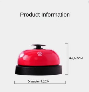 Cloche pour animal de compagnie Entraîneur pour chat et chien Jouet d'entraîneur pour chat et chien Empreintes d'entraîneur pour chien Cloche pour animal de compagnie