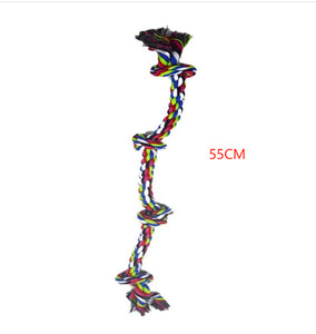 Jouets à nœuds en corde résistante pour chiens de grande taille, santé dentaire, à mâcher et jeu interactif de tir à la corde, accessoires pour animaux