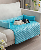 Pet Pad Blau mit Kissen
