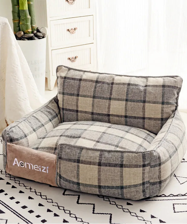 Big Dog Bed Removable Pet Sofa Bed For Small Medium Big Dogs Washable Cat House Mats Soft Pet Sleeping Beds Dog Accessories-11