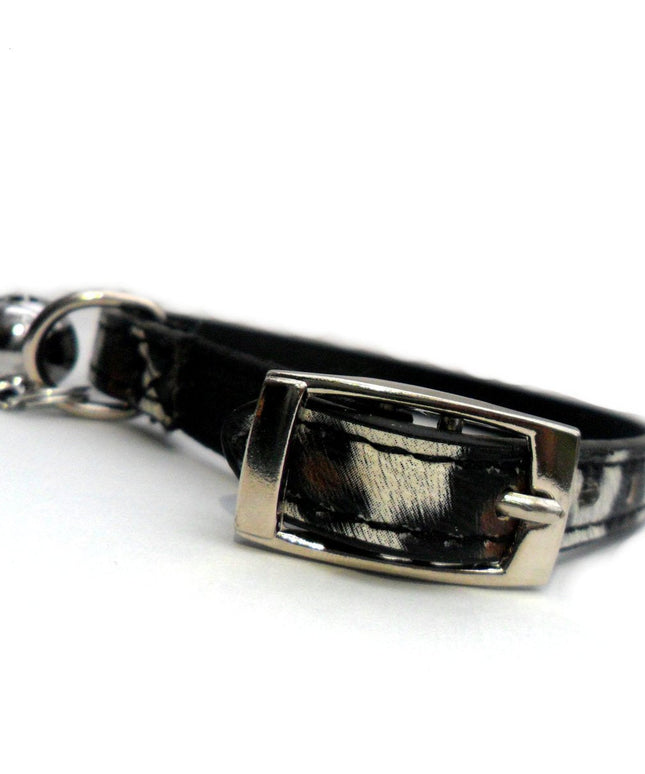 Leopard Print Cat Collar-1