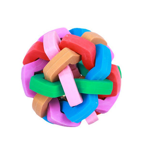 Balles Lumineuses pour Chiens avec Sons et Cloches, Jouets à Mâcher Lumineux, Balles Interactives Sautantes, Balles Colorées pour Chiens et Chats, Petits, Moyens et Grands Chiens