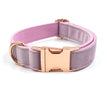 Lila Halsband mit Schnalle / L