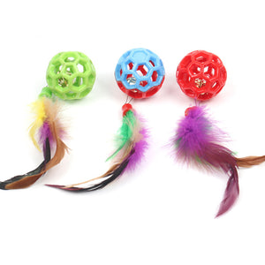 Jouet creux pour chien et chat en TPR plastique caoutchouc résistant aux morsures bicolore