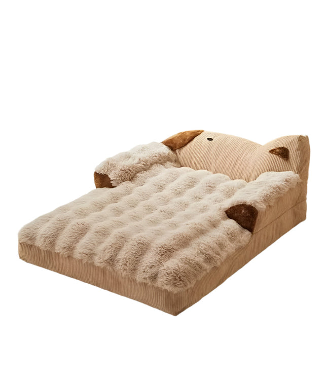 Soft Indoor Pet Couch for Dogs and Cats-0